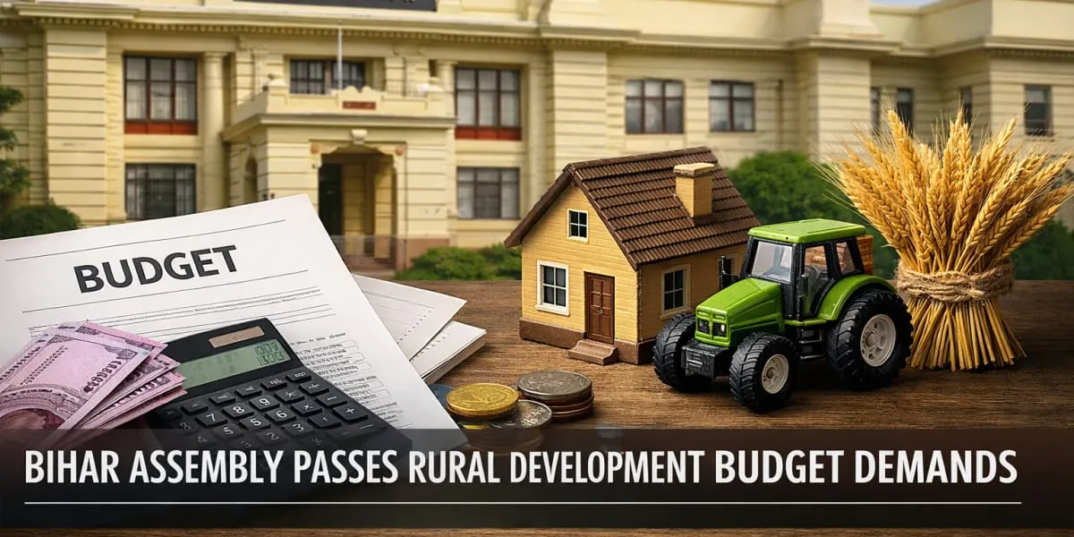 Bihar Assembly Passes Rural Development Budget Demands