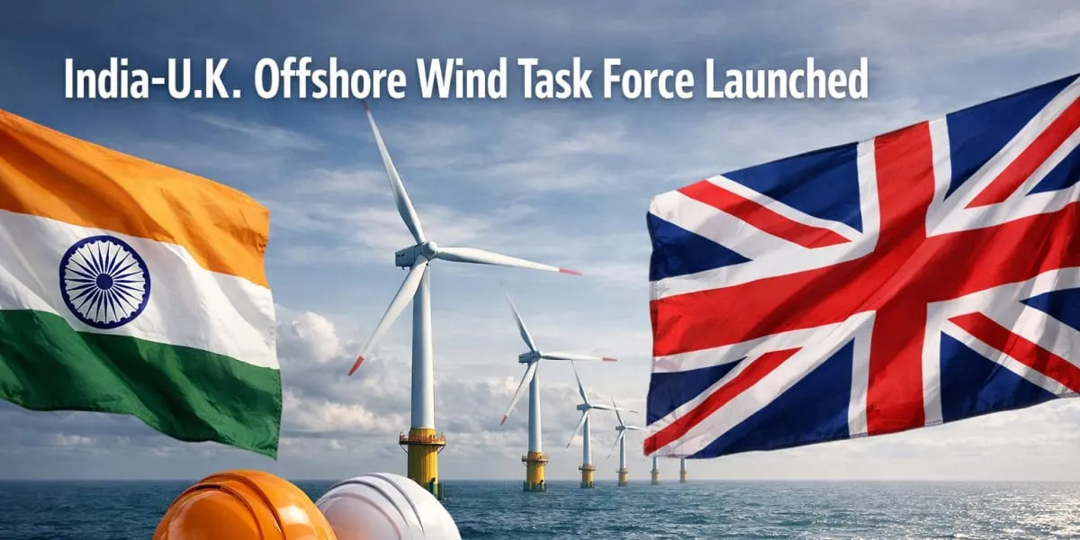 India-U.K. Offshore Wind Task Force Launched
