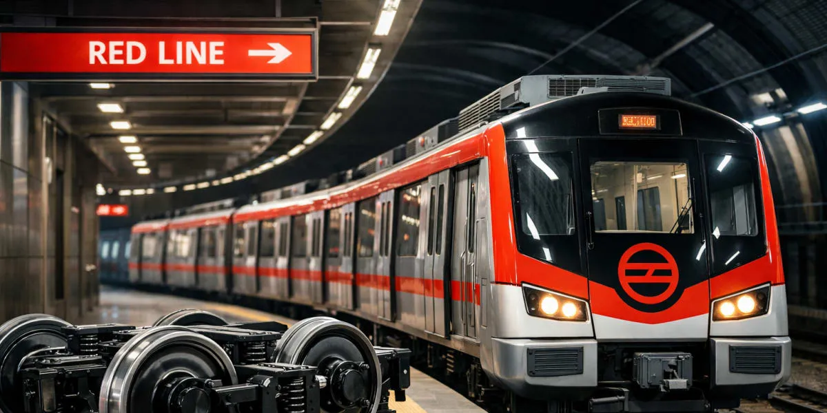 Delhi Metro to Procure 68 Coaches for Red Line Extension to Gurugram