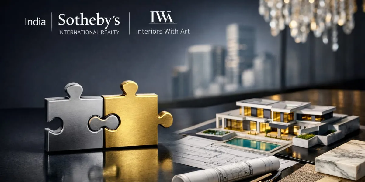 India Sotheby's And Interiors With Art Form Ultra Luxury Joint Venture