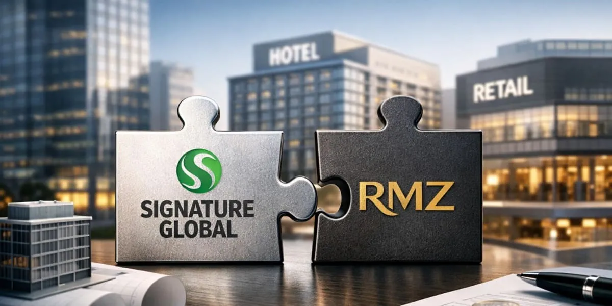 Signature Global and RMZ Form 50:50 JV for Gurugram Mixed Use