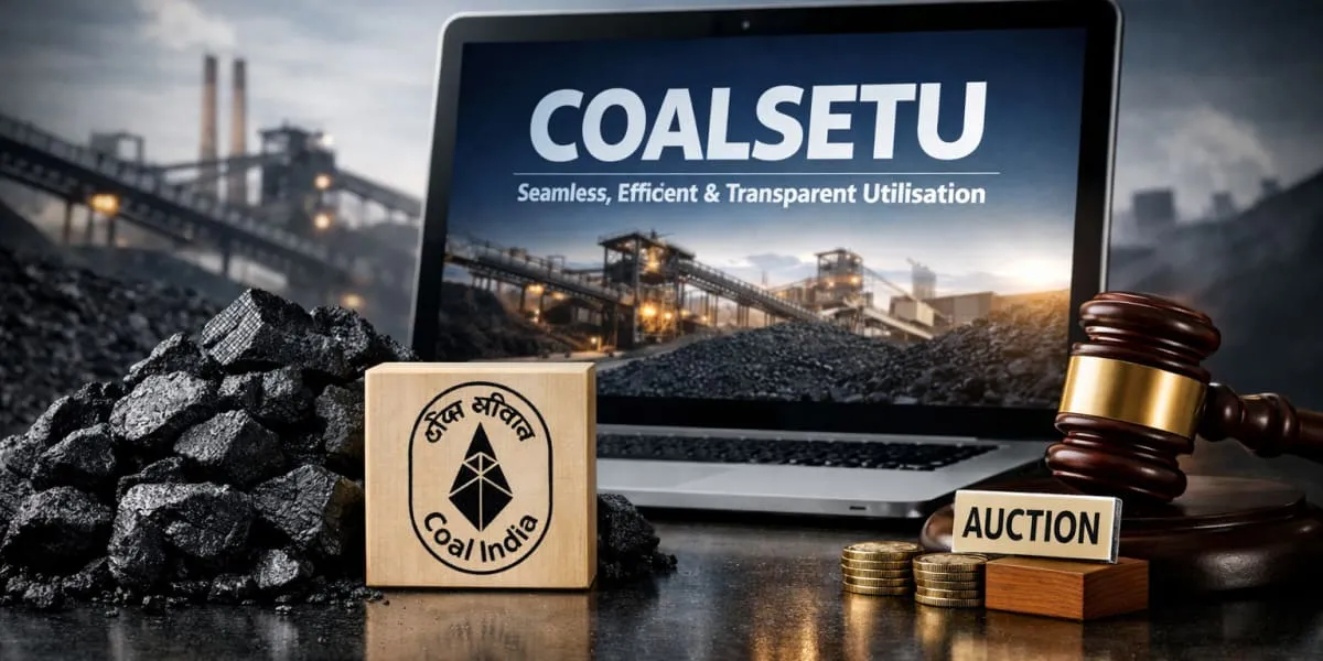 Coal India Launches CoalSETU Window For Transparent Coal Auctions