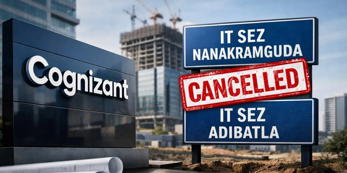 Cognizant Withdraws Plans For Two IT SEZs In Telangana