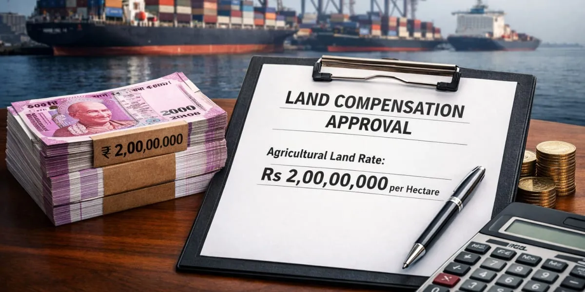 Vadhvan Port Compensation Rates Approved