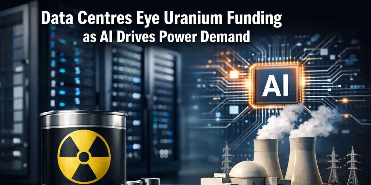 Data Centres Explore Uranium Funding As AI Drives Power Demand