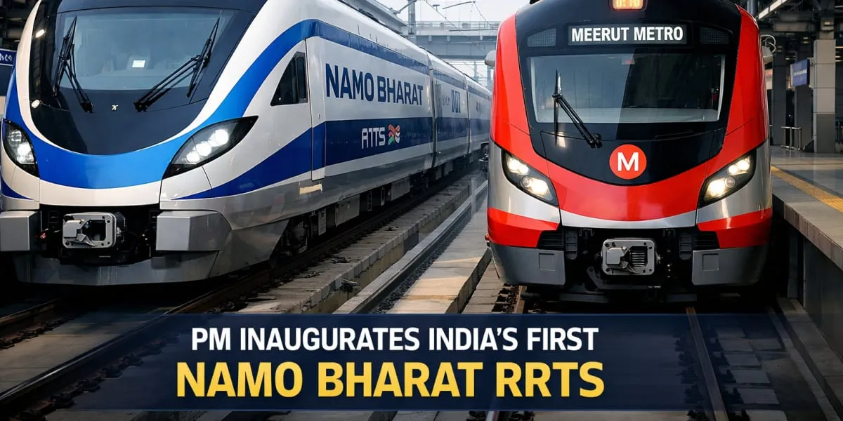 Prime Minister Inaugurates India's First Namo Bharat RRTS