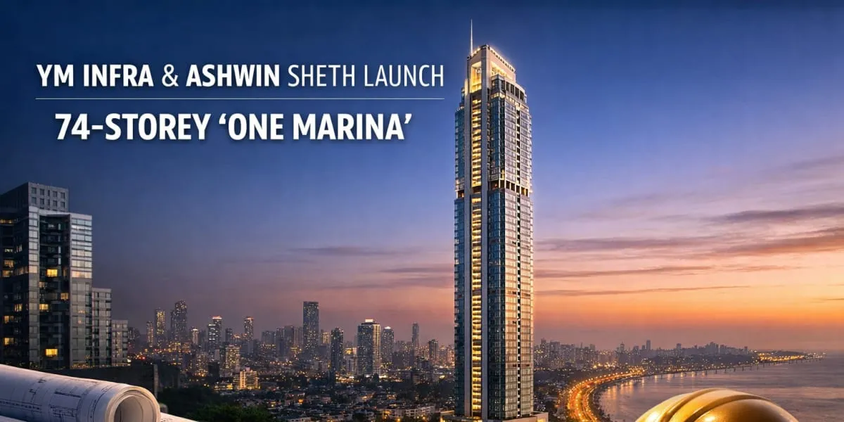 YM Infra And Ashwin Sheth Launch 74-Storey One Marina