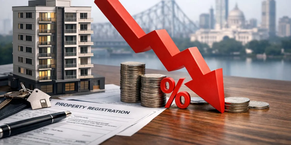 Kolkata Housing Registrations Fall 41 Per Cent In January