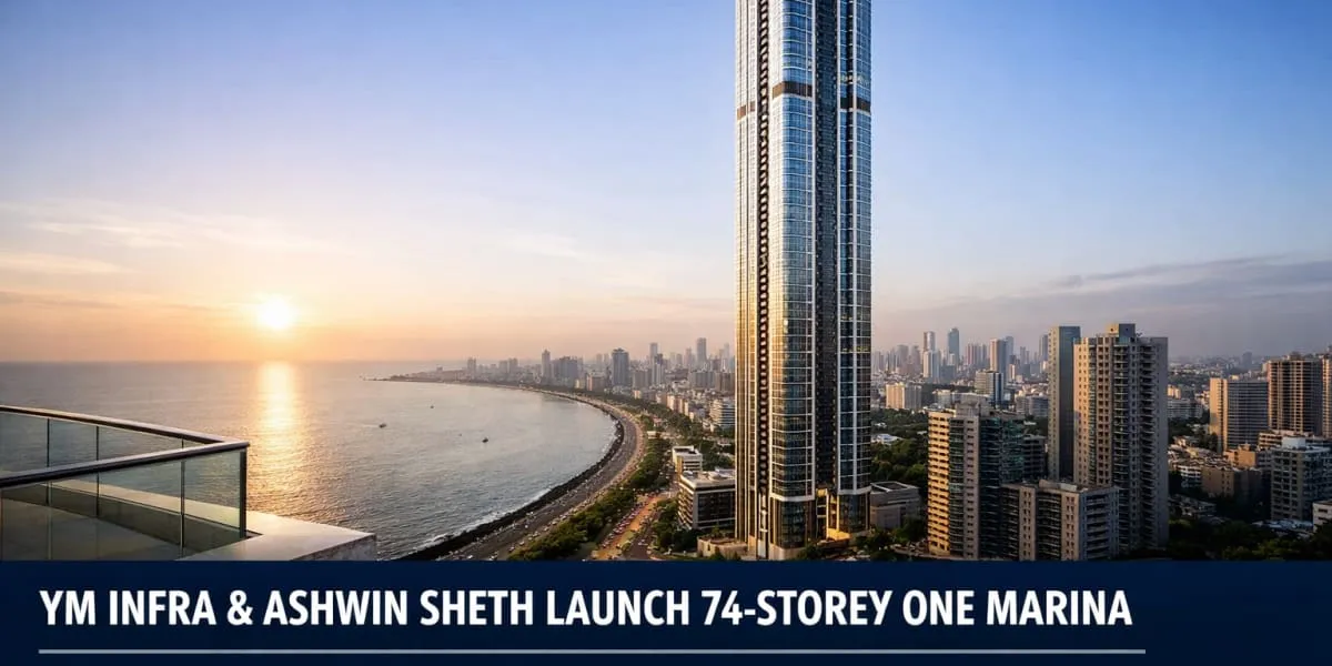 YM Infra and Ashwin Sheth Launch 74-Storey One Marina