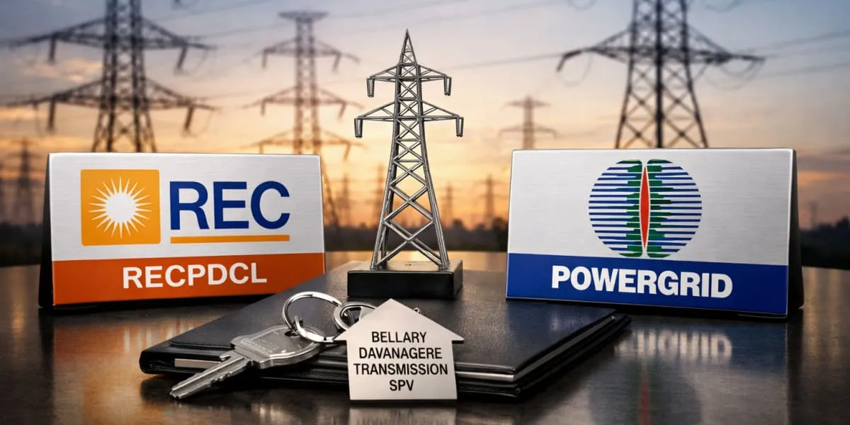 RECPDCL Hands Over Bellary Davanagere Transmission SPV to Power Grid