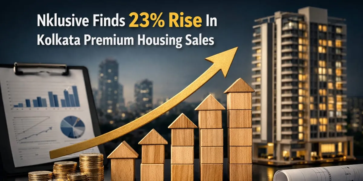 Nklusive Finds 23% Rise In Kolkata Premium Housing Sales