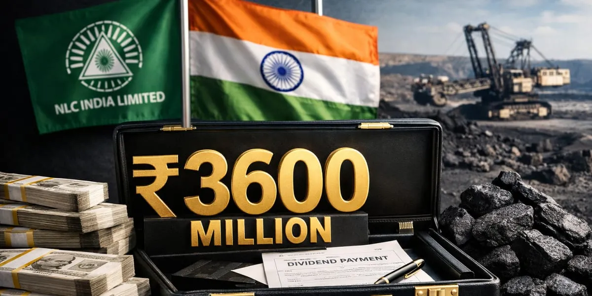 NLC India Pays Dividend Of Rs 3.6 Billion To Coal Ministry