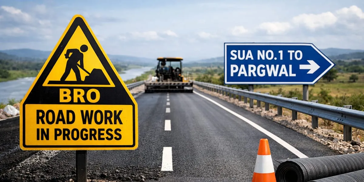 BRO To Take Up Blacktopping of Sua Number One To Pargwal