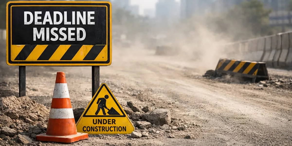 MCG Misses Deadline to Make 27 Roads Dust-Free in Gurugram