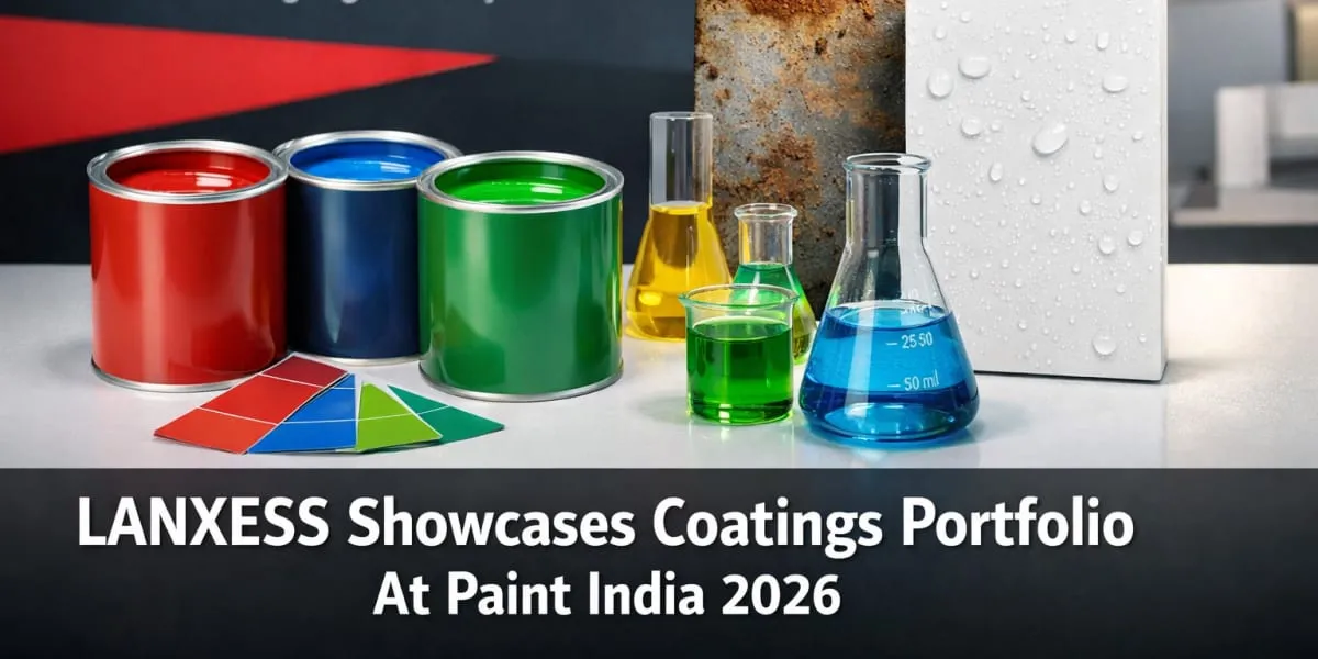 LANXESS Showcases Coatings Portfolio At Paint India 2026