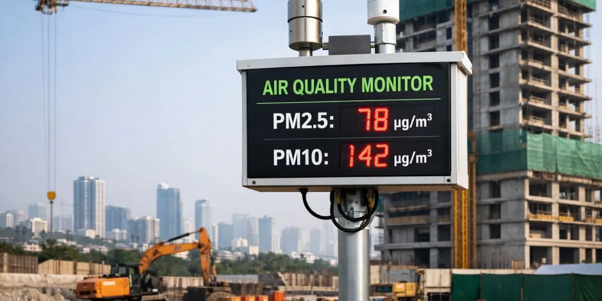 Air Monitors Installed At Most Mumbai Construction Sites