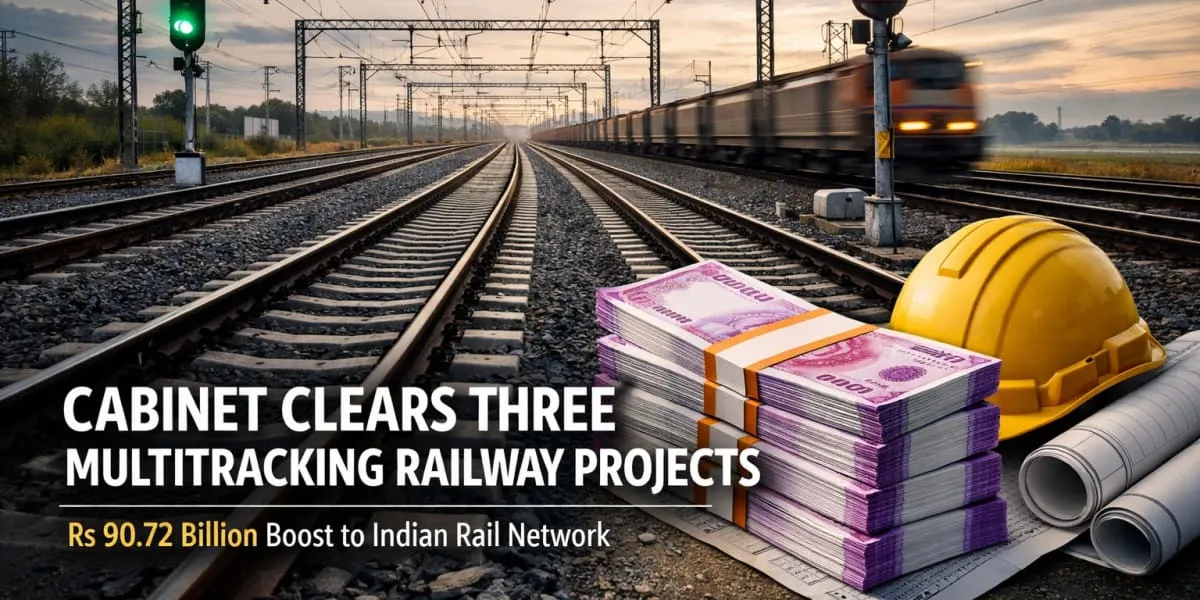 Cabinet Clears Three Multitracking Railway Projects