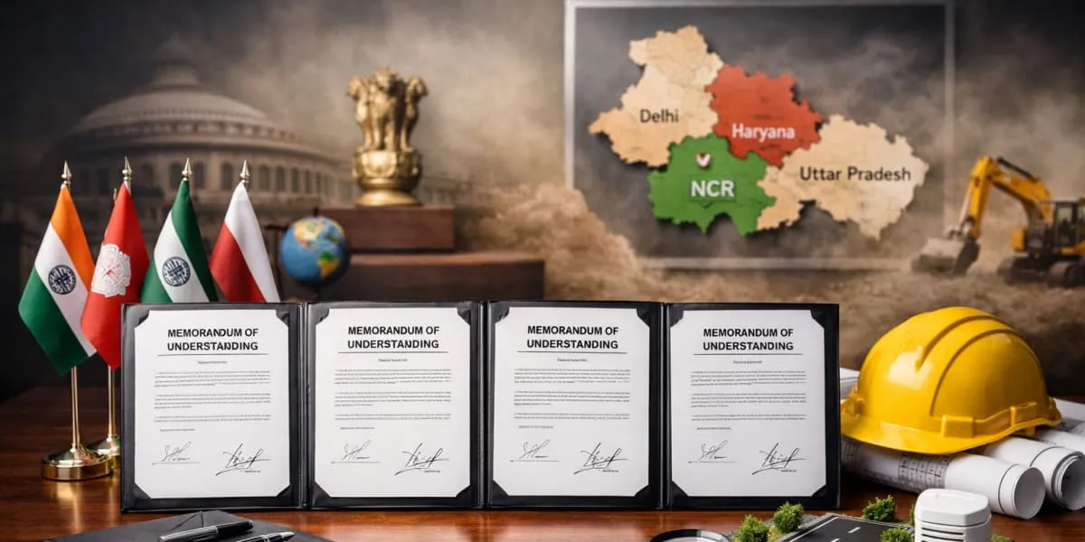 MoUs Signed To Implement Road Dust Control Framework In Delhi-NCR