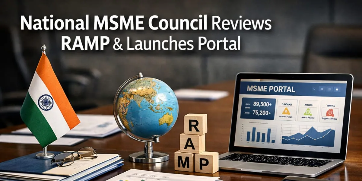 National MSME Council Reviews RAMP and Launches Portal