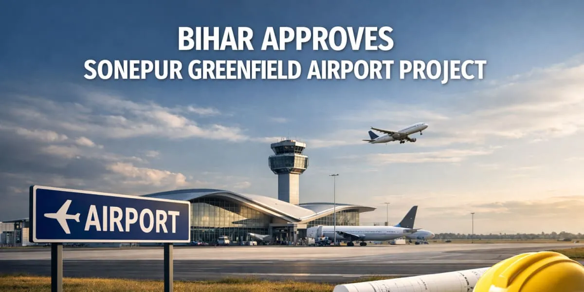 Bihar Approves Sonepur Greenfield Airport Project