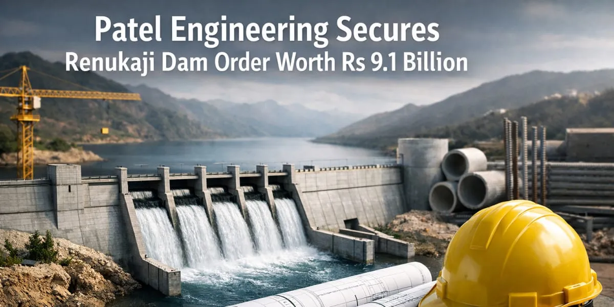 Patel Engineering Secures Renukaji Dam Order Worth Rs 9.1 Billion
