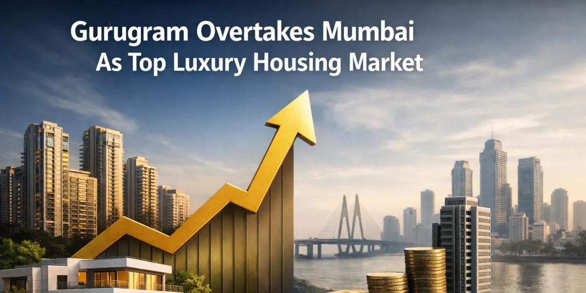 Gurugram Overtakes Mumbai As Top Luxury Housing Market