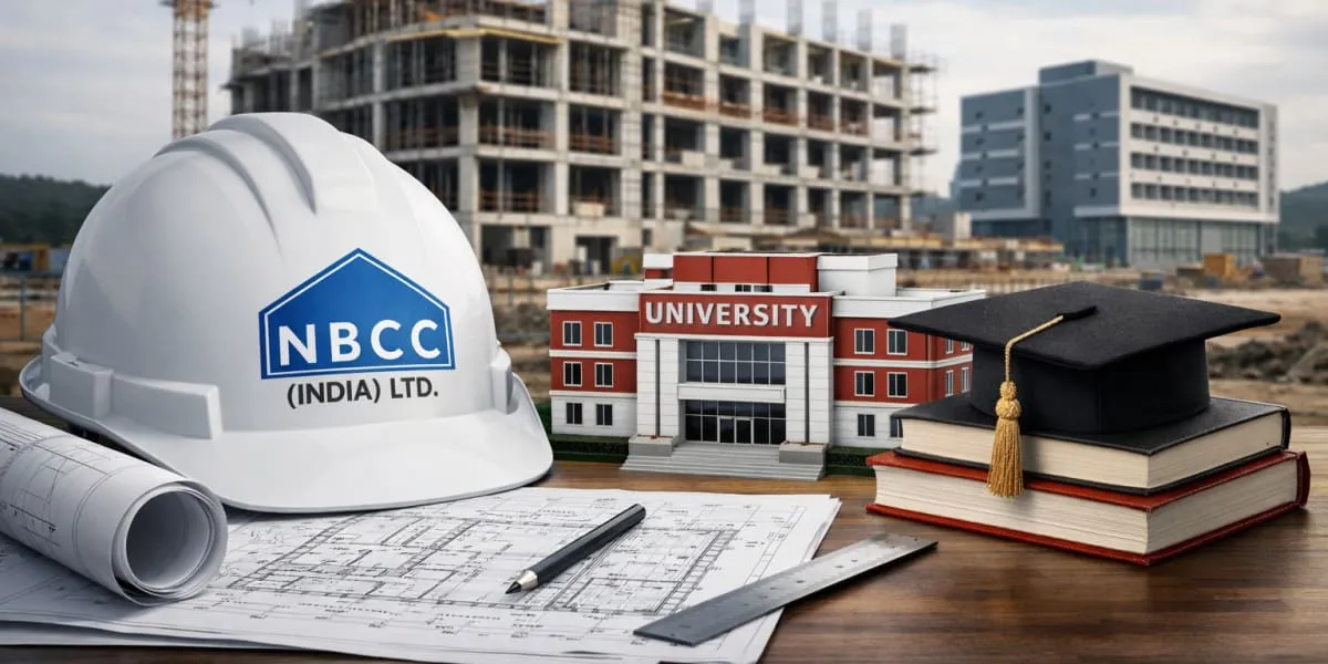 NBCC Bags Rs 762.7 mn Contract for Dharanidhar University