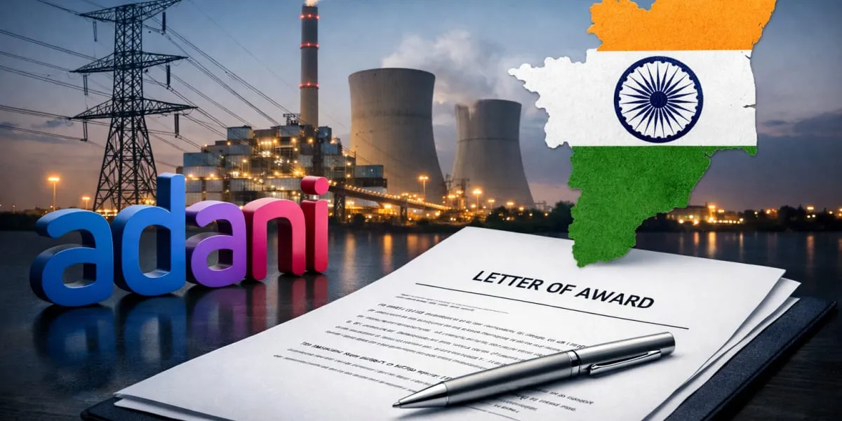 Adani Power Subsidiary Receives LoA To Supply 558 MW To Tamil Nadu