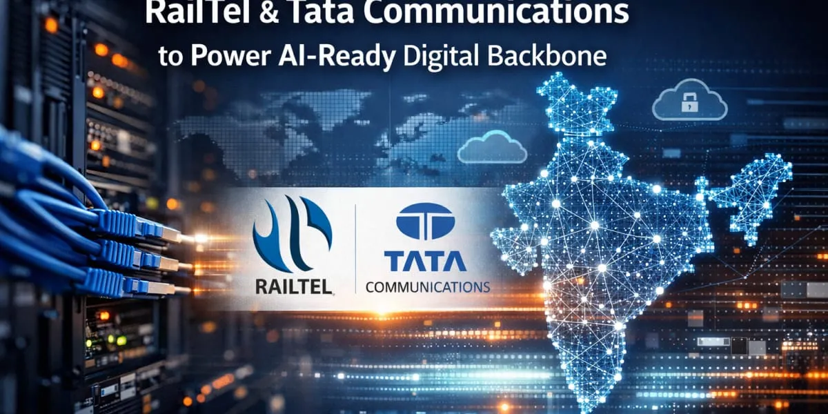 RailTel and Tata Communications to Power AI-Ready Digital Backbone