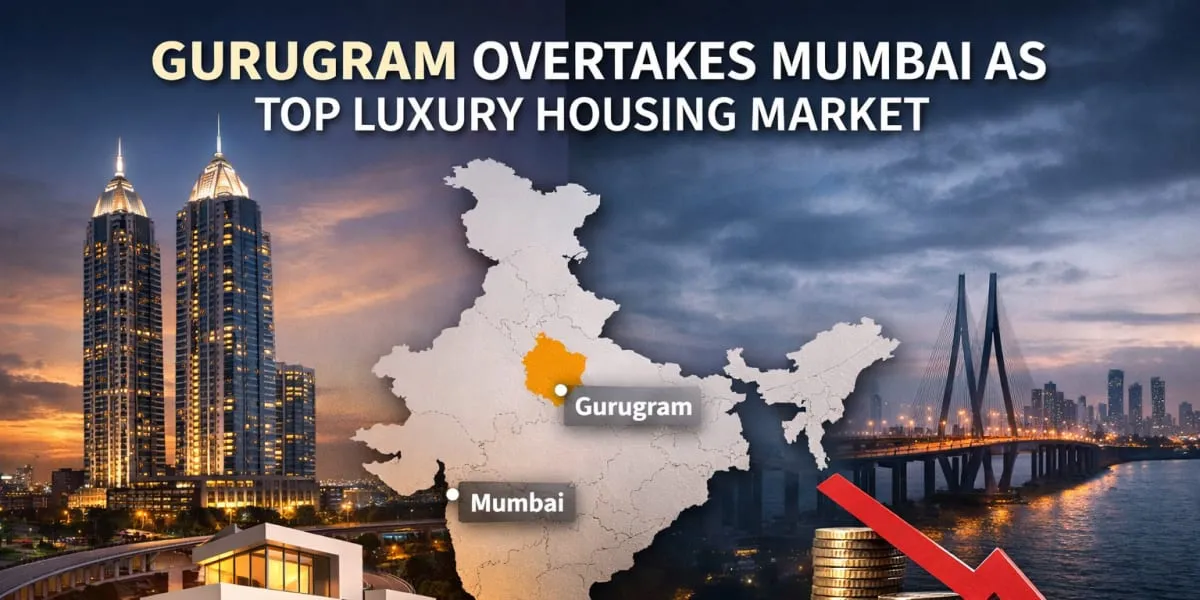 Gurugram Overtakes Mumbai As Top Luxury Housing Market
