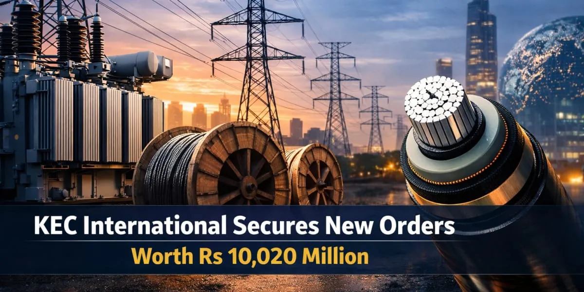 KEC International Secures New Orders Worth Rs 10,020 Million