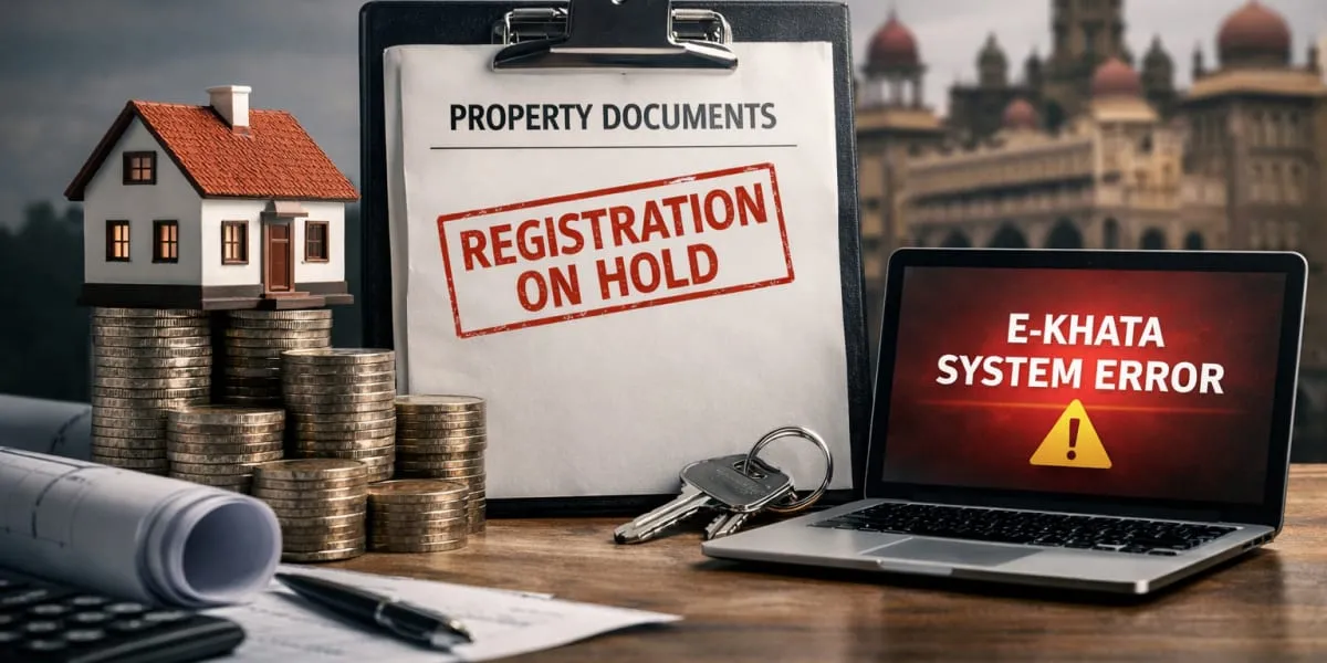 Mysuru Property Transactions Worth Rs 10 Billion Stalled