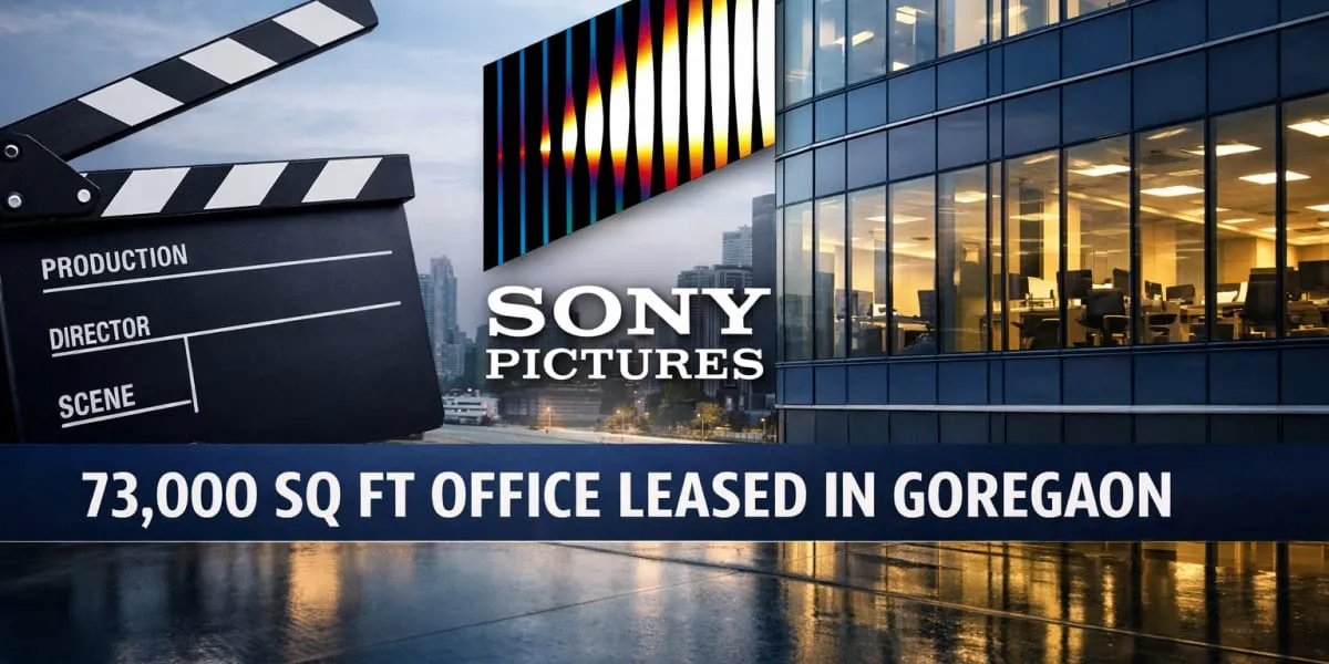 Sony Pictures Leases 73,000 Sq Ft Office in Goregaon
