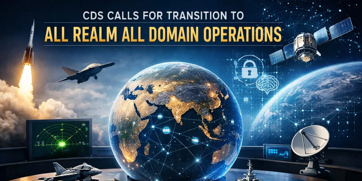 CDS Calls For Transition To All Realm All Domain Operations