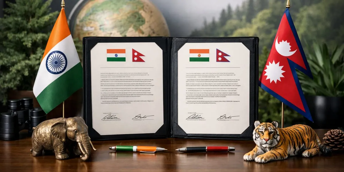 India and Nepal Sign MoU to Strengthen Conservation Cooperation