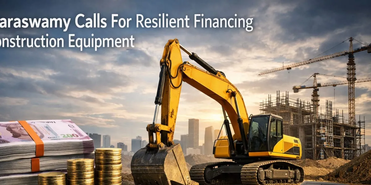 Kumaraswamy Calls For Resilient Financing In Construction Equipment