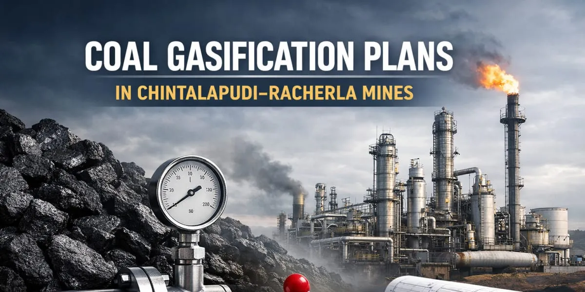 Andhra Pradesh Government Plans Coal Gasification In Chintalapudi-Racherla Mines