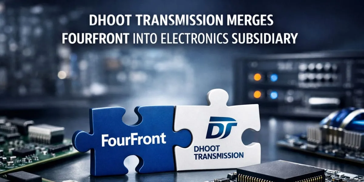 Dhoot Transmission Merges FourFront Into Electronics Subsidiary