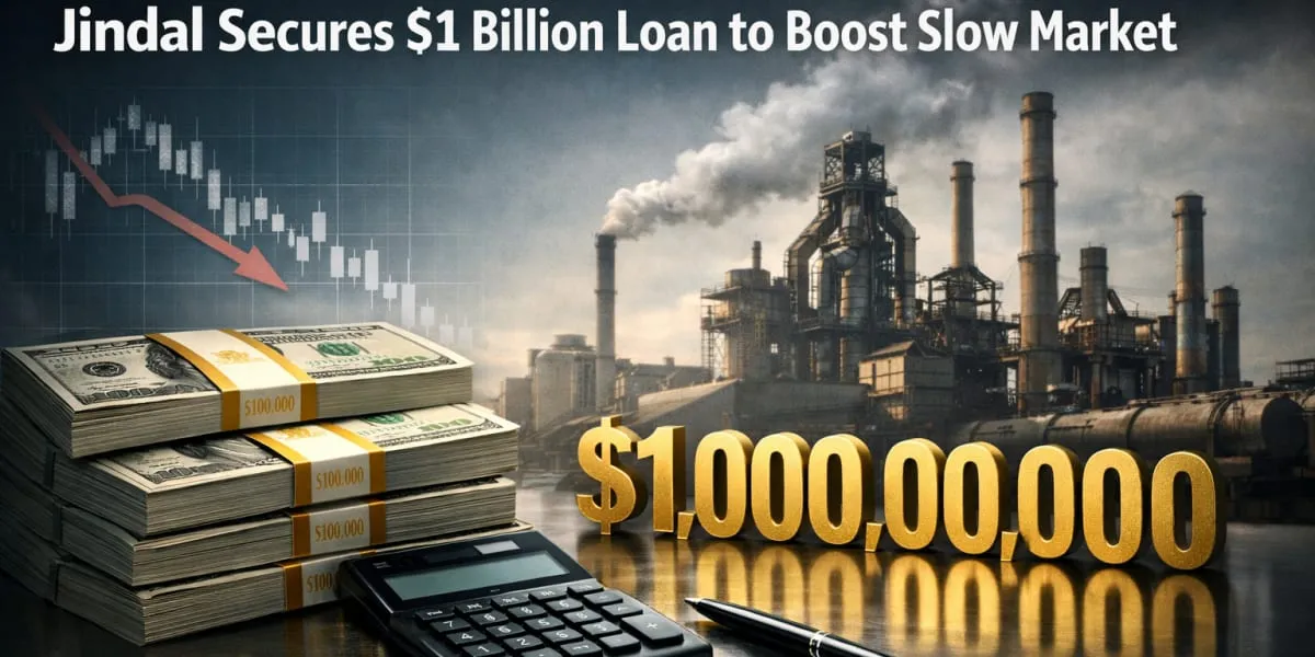 Jindal Secures One Bn US Dollar Loan To Boost Slow Market
