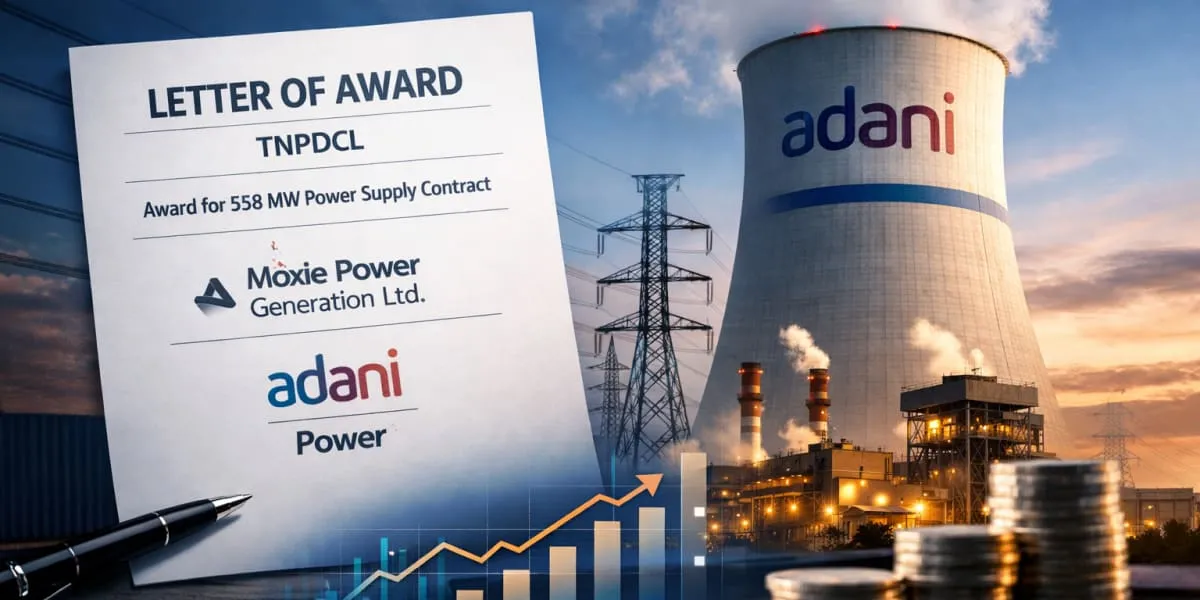 TNPDCL Awards 558 MW Supply Contract to Adani Power