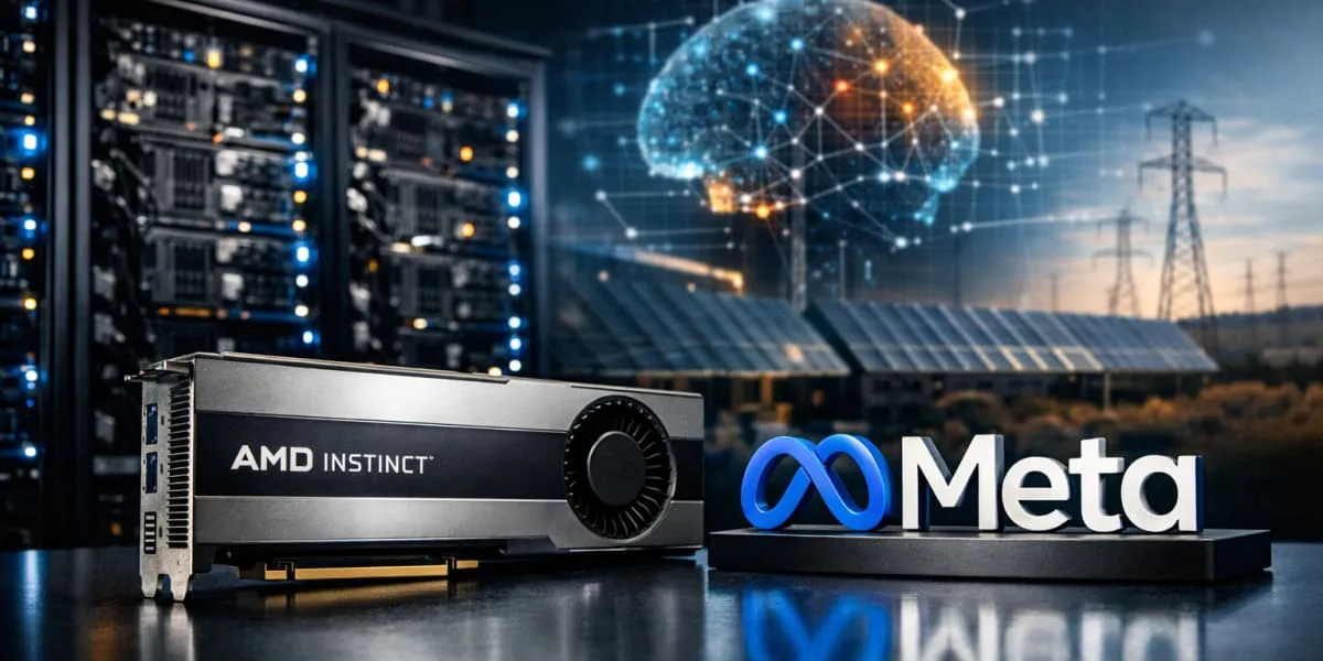 AMD And Meta Sign Multi Year Deal For Next Gen AI Infrastructure