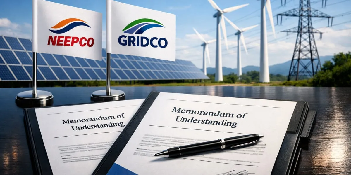 NEEPCO And GRIDCO Sign MoU To Develop Renewable Energy In Odisha