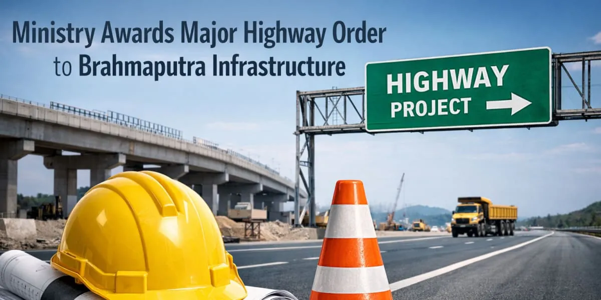 Ministry Awards Major Highway Order To Brahmaputra Infrastructure