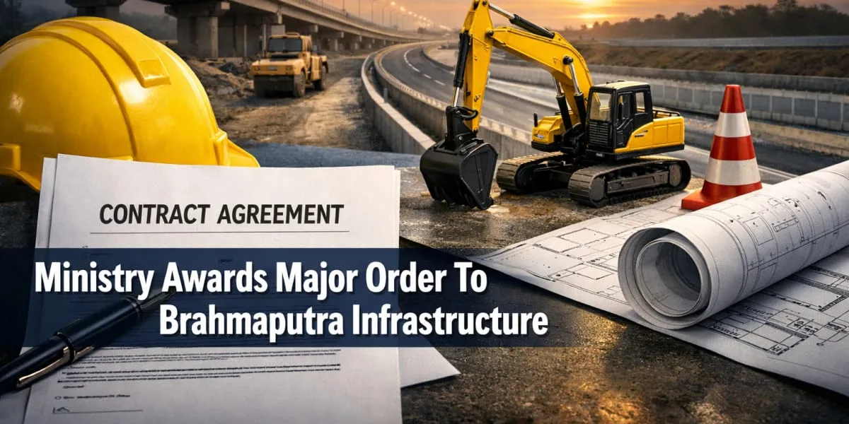 Ministry Awards Major Order To Brahmaputra Infrastructure