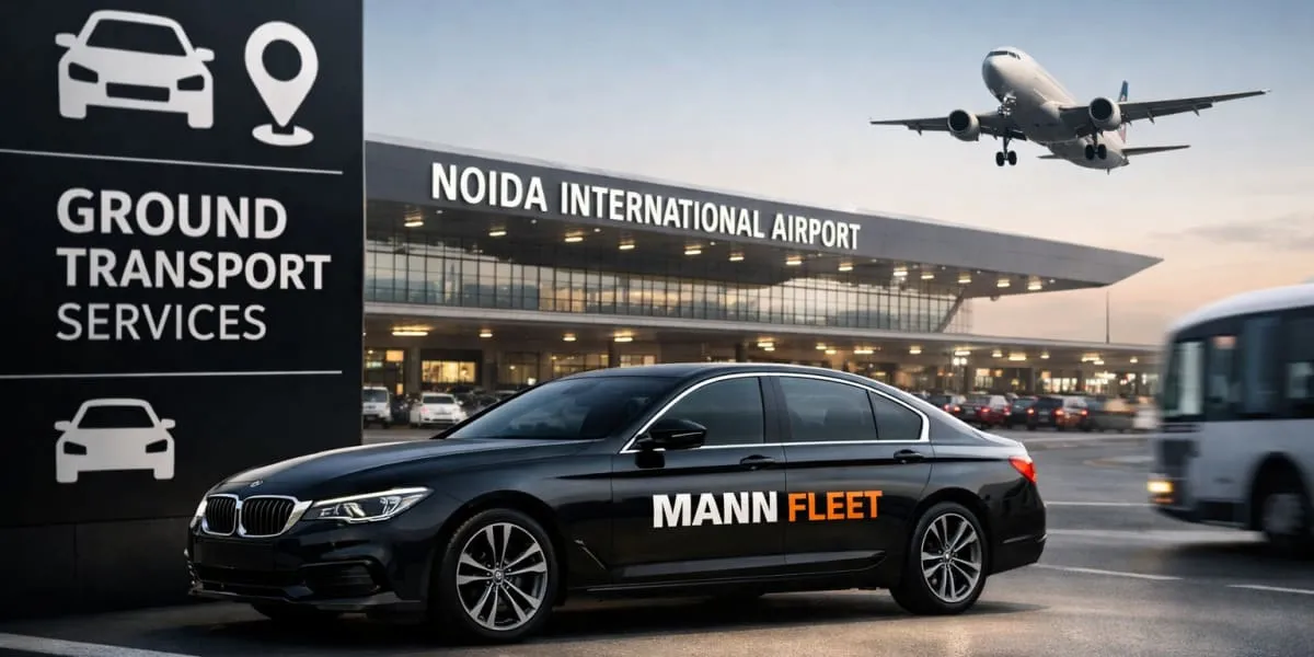 Noida Airport Partners With Mann Fleet For Ground Transport