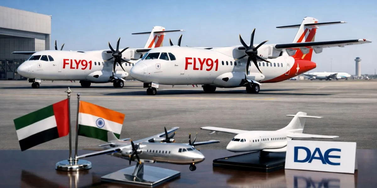 FLY91 Inducts Two ATR 72-600 Aircraft From DAE