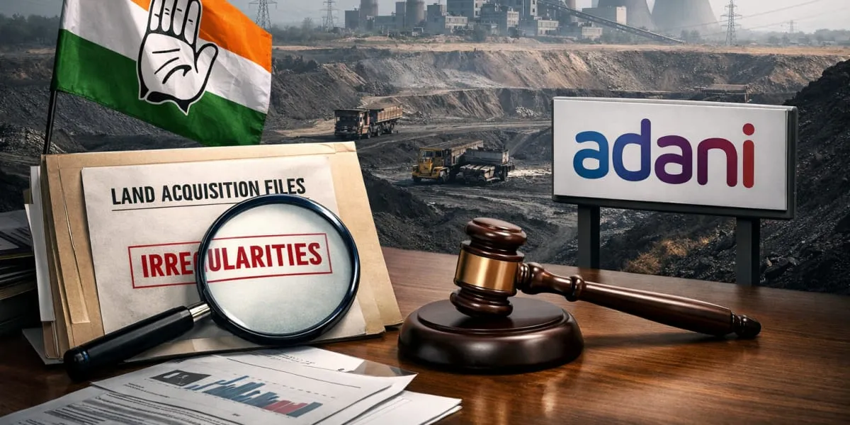 Congress Alleges Irregularities in Singrauli Land Acquisition