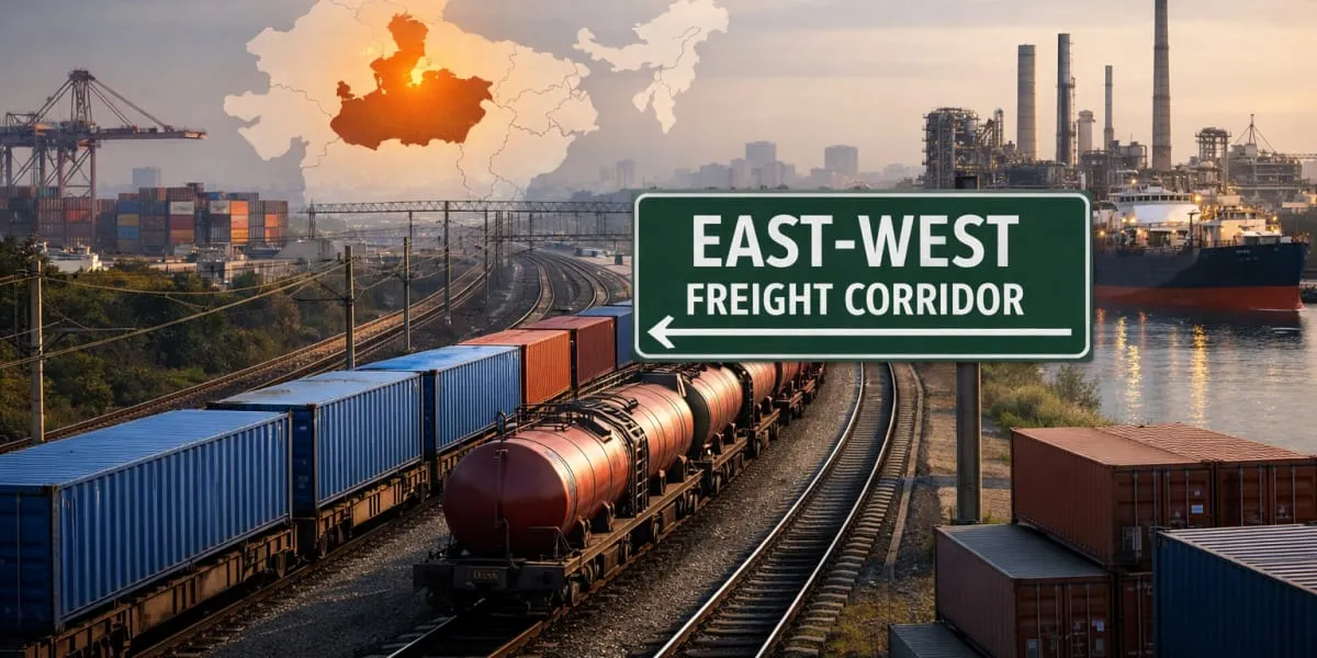 East-West Freight Corridor to Boost Madhya Pradesh Growth