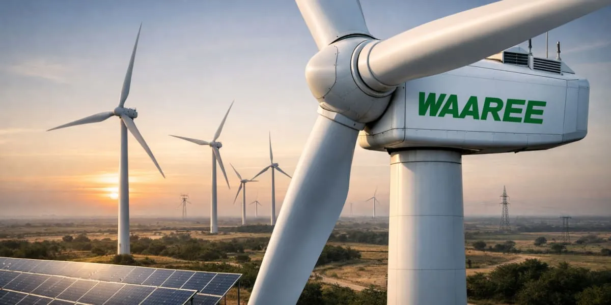 Waaree Energies Secures 300 MW Wind Project in Gujarat
