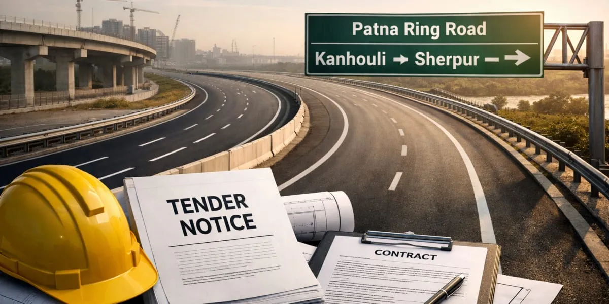 Sherpur–Kanhouli Six-Lane Tender Revives Patna Ring Road Stretch